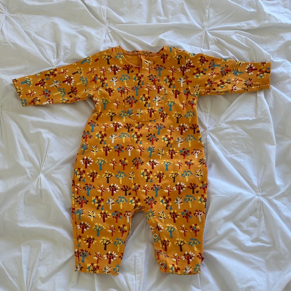 Zutano Long Sleeve Romper